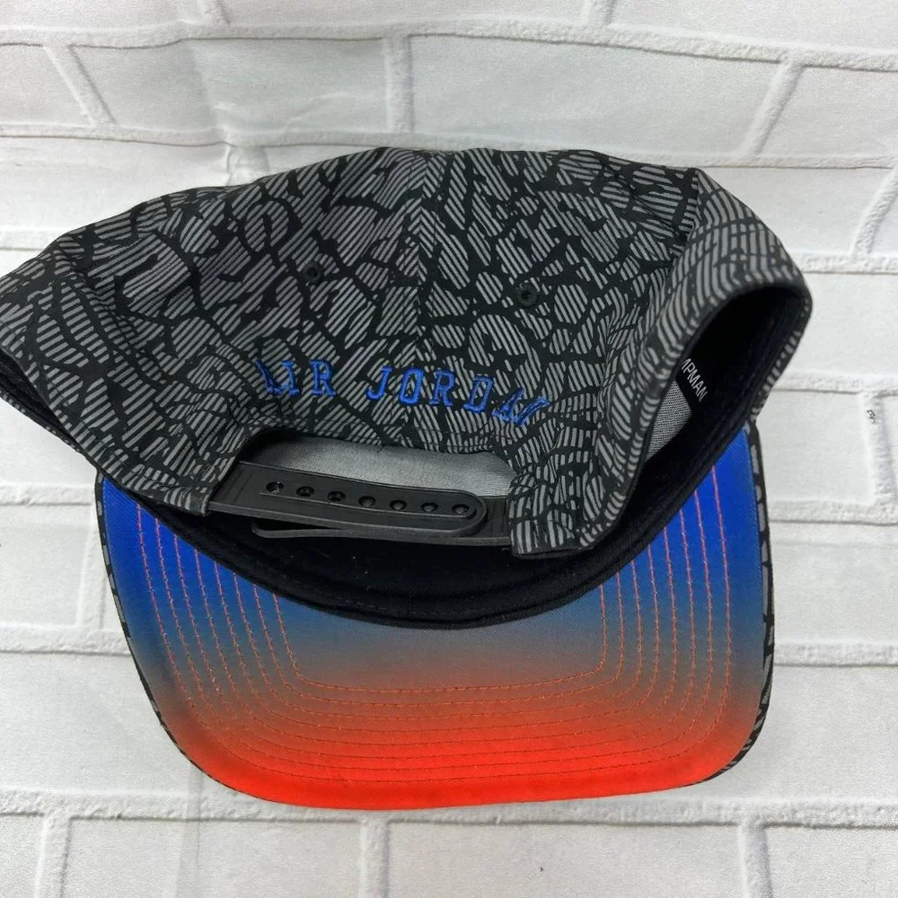 Air‎ Jordan 23 Cement Elephant Jumpman Hat Snapback Cap Black Men Photo Reel